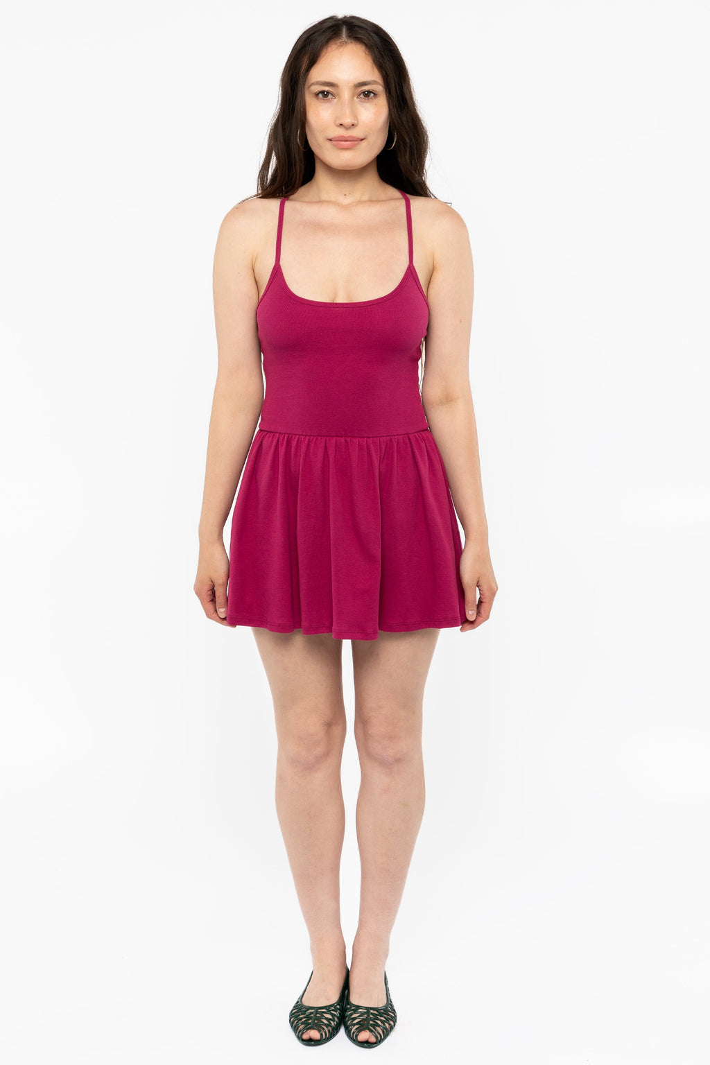 Flirty Baby Rib Crossback Mini Dress