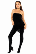Flirty Sheer Micromesh Bodycon Midi Dress