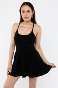Flirty Baby Rib Crossback Mini Dress